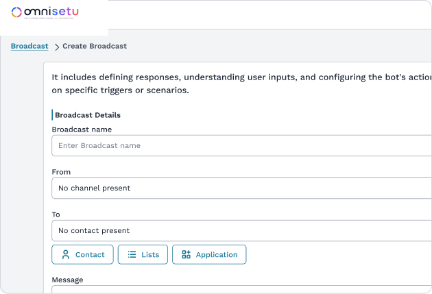 Personalized campaign builder interface